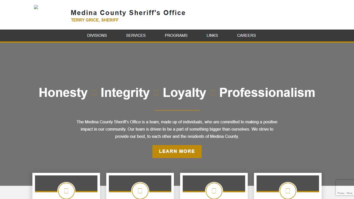 Serving Local Citizens Medina County Sheriff's Office